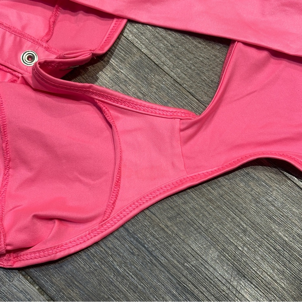Mapale 2 Piece Neon Pink Set Medium New with Tags - Picture 10 of 12